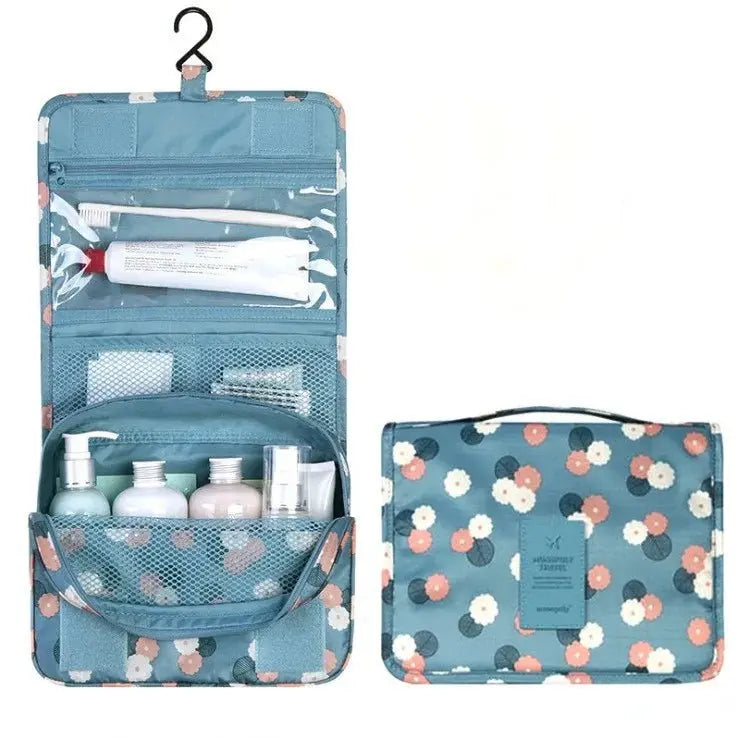 Multifunctional Travel Hook makeup bag Cosmetics Storage Bag Waterproof Toiletries Beauty Organizer Ladies Bathroom Storage Bag - Velvet Haven