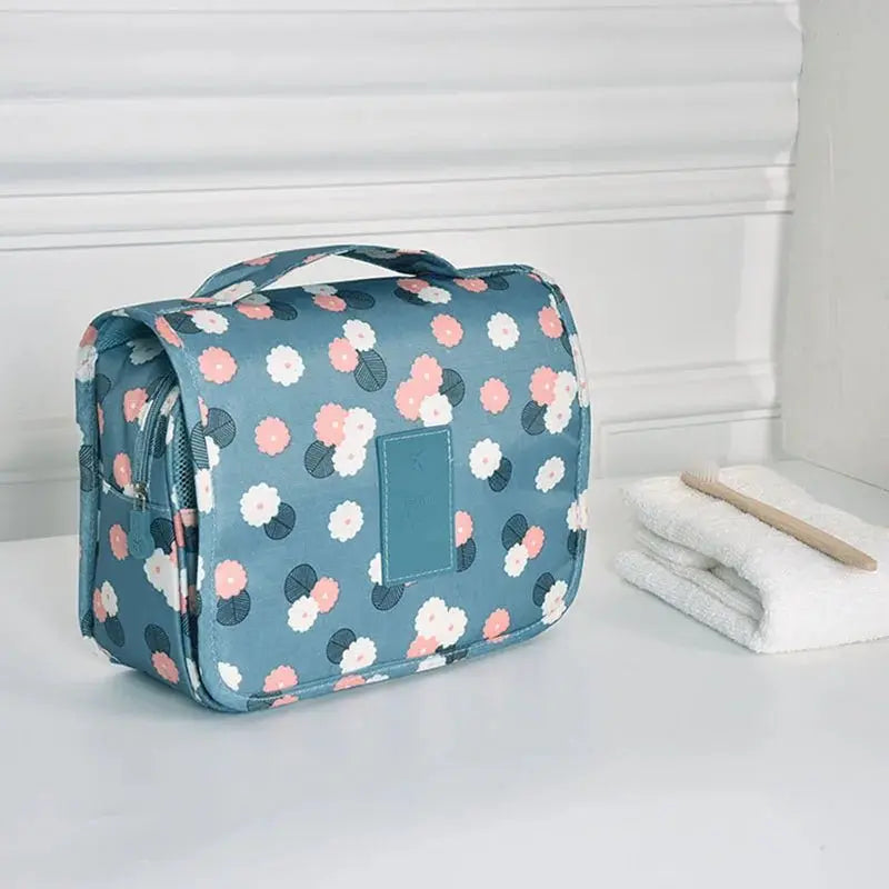 Multifunctional Travel Hook Wash Bag Cosmetics Storage Bag Waterproof Toiletries Beauty Organizer Ladies Bathroom Storage Bag - Velvet Haven