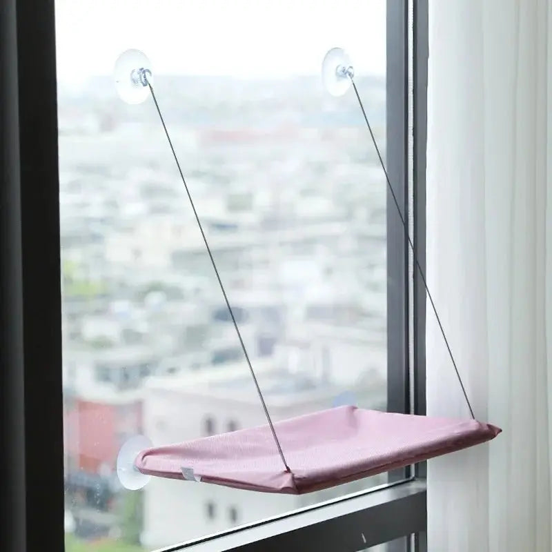 New pet cat hammock hanging cat bed bearing 20 kg comfortable sunny window seat kitten rock climbing frame pet supplies - Velvet Haven
