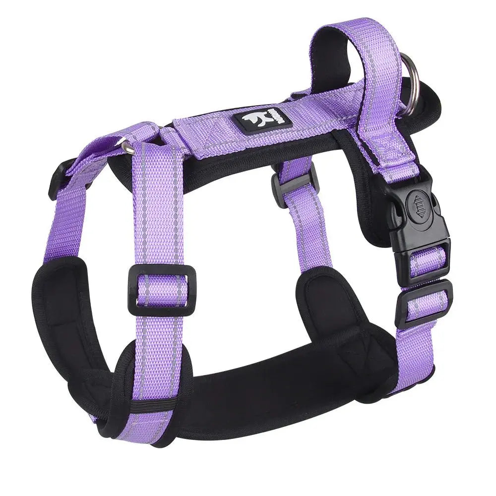 New Pet Dog Harness Reflective With Handle Easy Control Dog Vest Harness Adjustable Puppy Chest Straps for Small Medium Dogs - Velvet Haven
