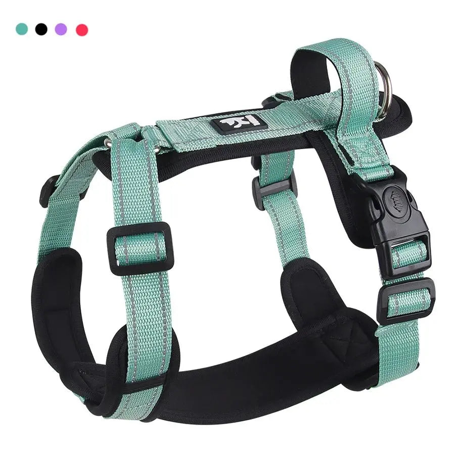 New Pet Dog Harness Reflective With Handle Easy Control Dog Vest Harness Adjustable Puppy Chest Straps for Small Medium Dogs - Velvet Haven
