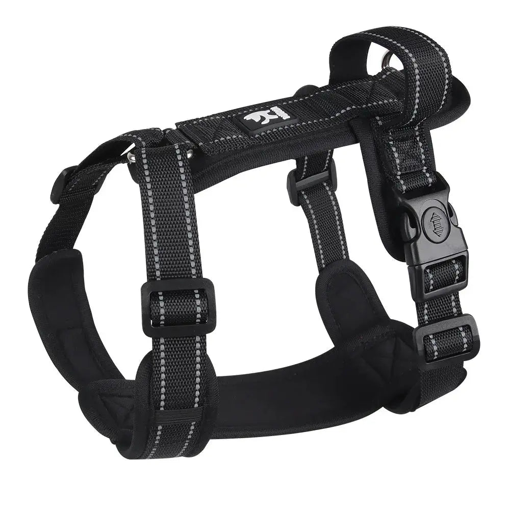 New Pet Dog Harness Reflective With Handle Easy Control Dog Vest Harness Adjustable Puppy Chest Straps for Small Medium Dogs - Velvet Haven