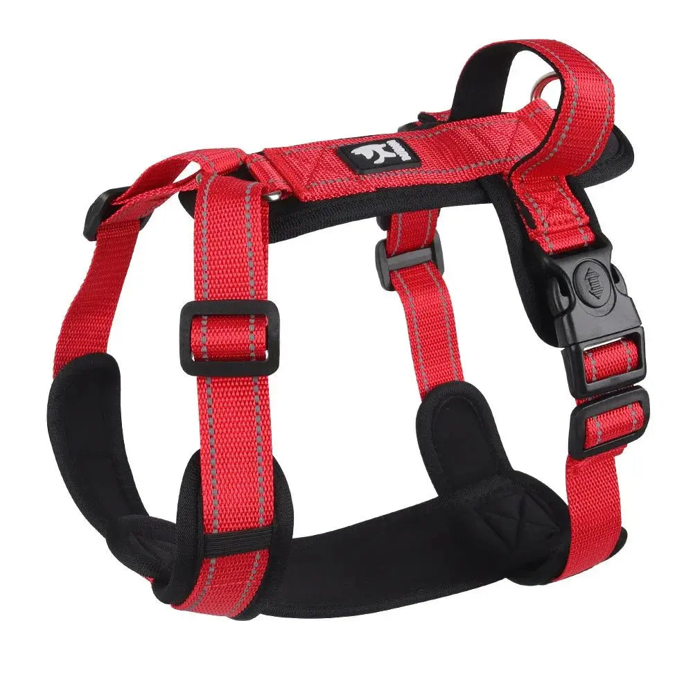 New Pet Dog Harness Reflective With Handle Easy Control Dog Vest Harness Adjustable Puppy Chest Straps for Small Medium Dogs - Velvet Haven