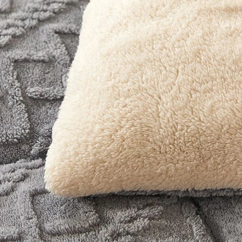 New Super Thick Spring Warm Blanket for Bed Artificial Lamb Cashmere Weighted Blankets Soft Comfortable Warmth Quilt Comforter - Velvet Haven