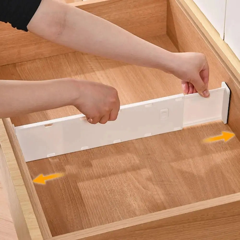 New Telescoping Drawer Divider Adjustable Multifunctional Cabinet Clapboard DIY Drawer Separator Cabinet Drawer Organization - Velvet Haven
