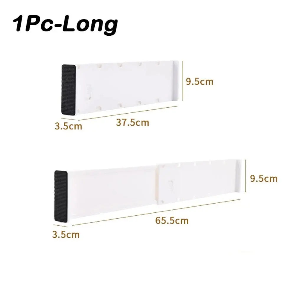 New Telescoping Drawer Divider Adjustable Multifunctional Cabinet Clapboard DIY Drawer Separator Cabinet Drawer Organization - Velvet Haven