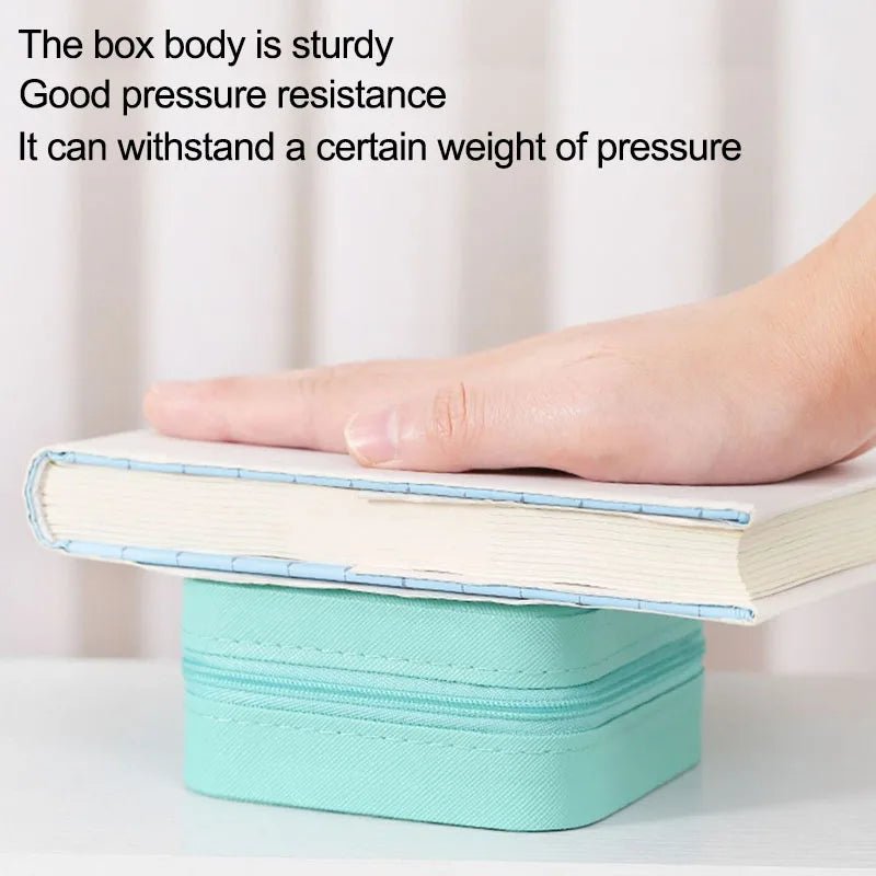 New Travel Jewelry Box Jewelry Organizer Woman Leather Mini Storage Organizers Boxes Display SSH01 - Velvet Haven