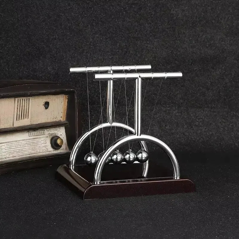 Newton's Cradle Balance Balls – Physics Desk Toy & Home Décor - Velvet Haven