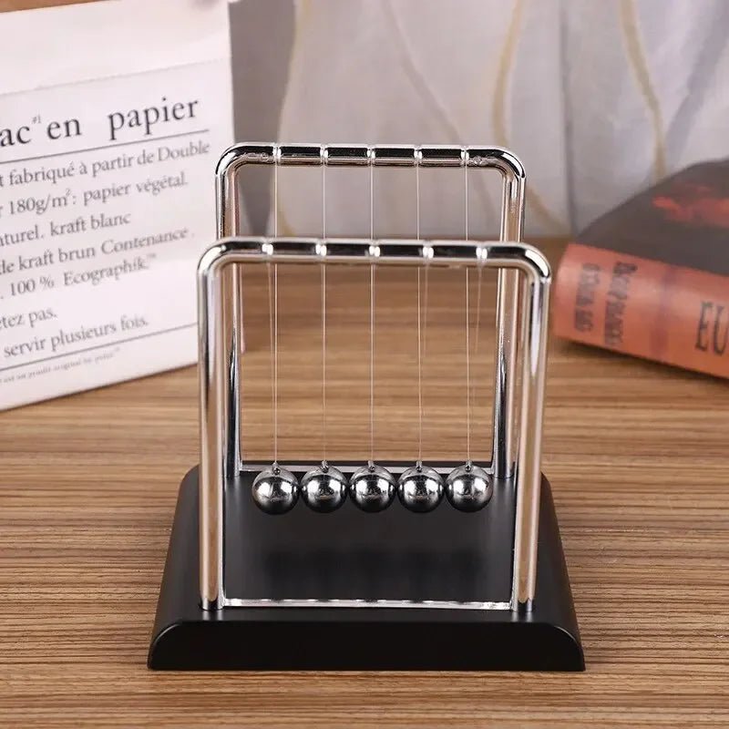 Newton's Cradle Balance Balls – Physics Desk Toy & Home Décor - Velvet Haven