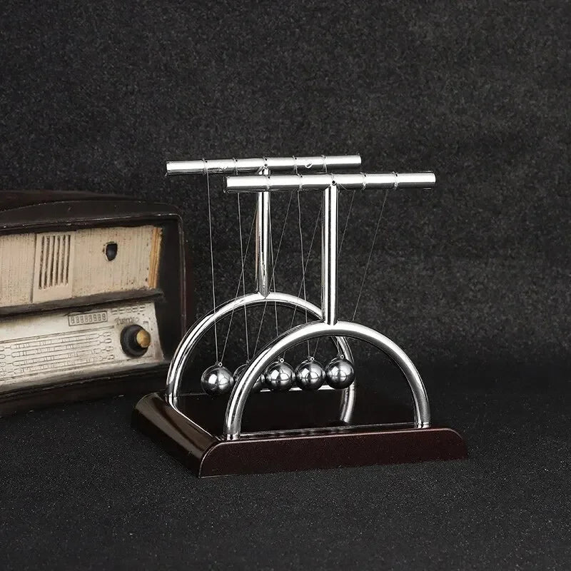 Newton's Cradle Balance Balls – Physics Desk Toy & Home Décor - Velvet Haven