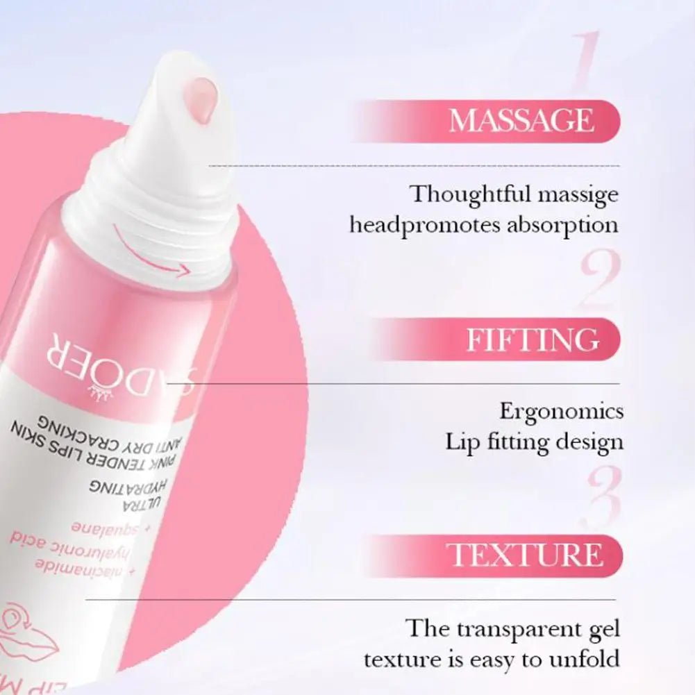 Niacinamide Moisturizing Lip Mask Gentle Non-Greasy Formula Improve Chapped Lips Fade Dark Lip Color Lasting Nourishing Lip Care - Velvet Haven