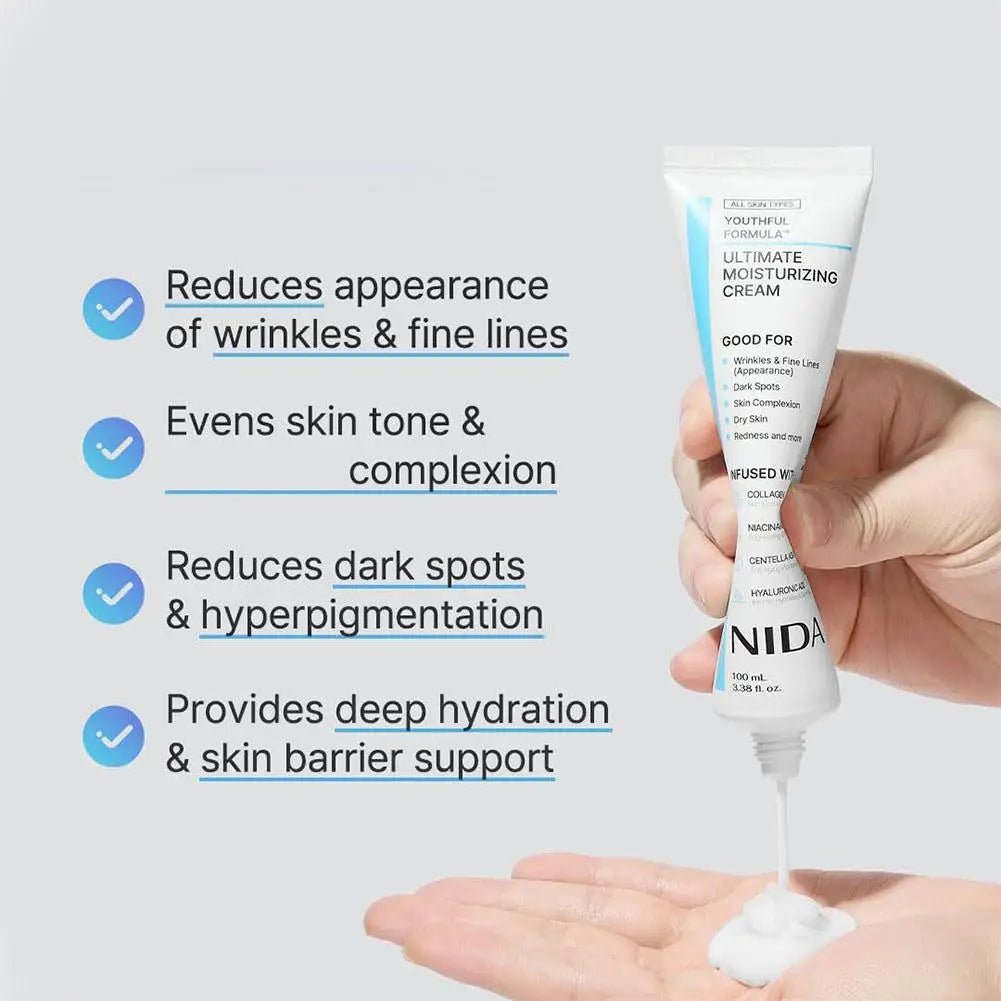 NIDA Retinol Diminishing Fine Lines Eye Cream Daily Moisturizing Nourishing Face Cream Repairs Skin Barrier Propolis Essence - Velvet Haven