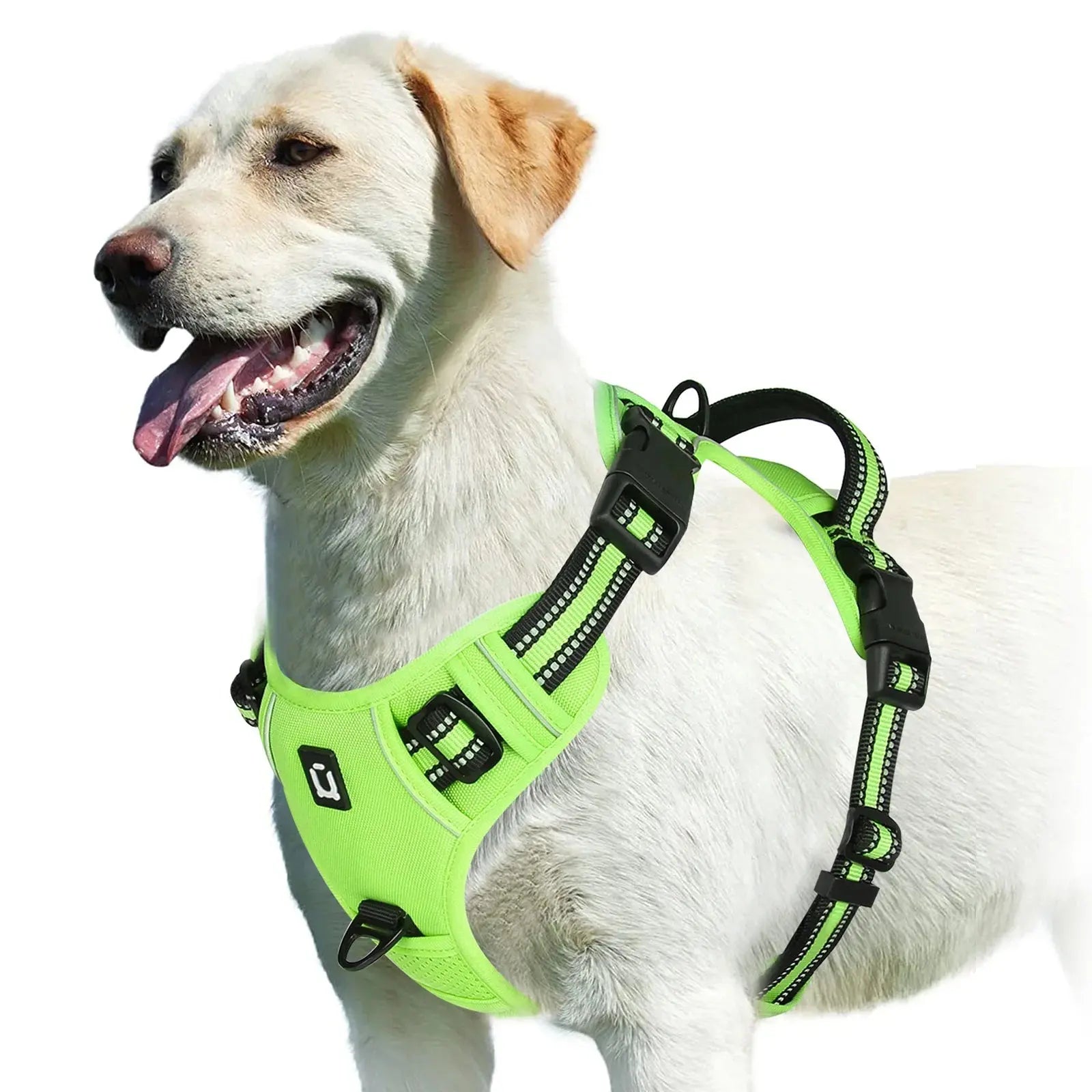 No Pull Dog Harness, Adjustable Soft Padded Pet Vest with Easy Control Handle - Velvet Haven