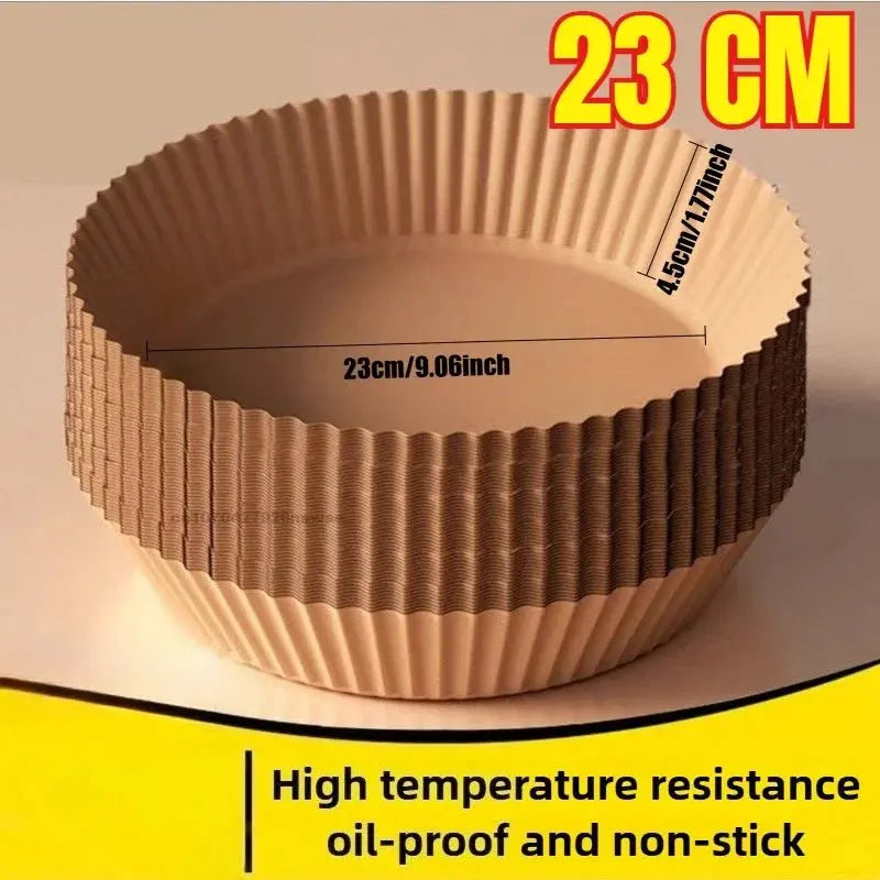 Non-stick Air Fryer Paper Liner-for Baking Microwave-Air Fryer Accessories Aerogrill Parchment for Home and Kitchen Baking Tools - Velvet Haven