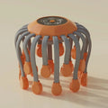 Orange Electric Scalp Massager with 20 Massage Heads - Velvet Haven
