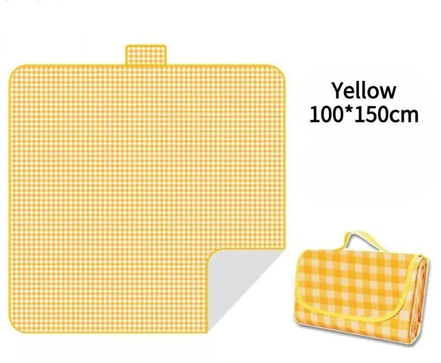 Outdoor Picnic Mat Waterproof Moisture-Proof Camping Ground Mat Thickened Picnic Blanket for Outdoor Activities and Grass Land - Velvet Haven