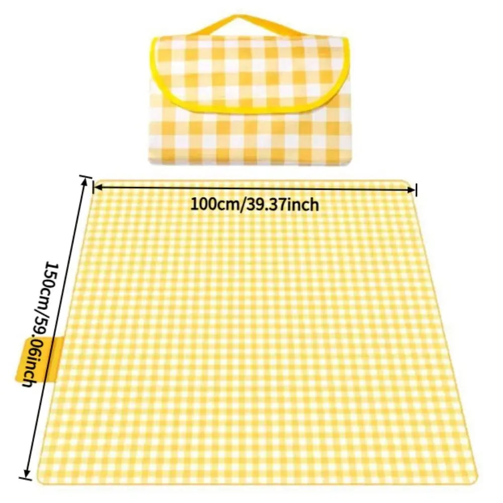 Outdoor Picnic Mat Waterproof Moisture-Proof Camping Ground Mat Thickened Picnic Blanket for Outdoor Activities and Grass Land - Velvet Haven
