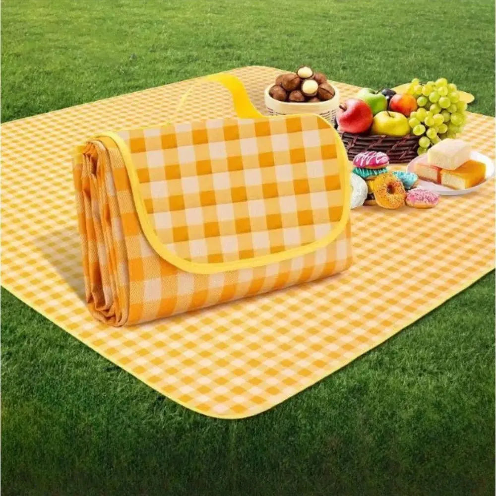 Outdoor Picnic Mat Waterproof Moisture-Proof Camping Ground Mat Thickened Picnic Blanket for Outdoor Activities and Grass Land - Velvet Haven