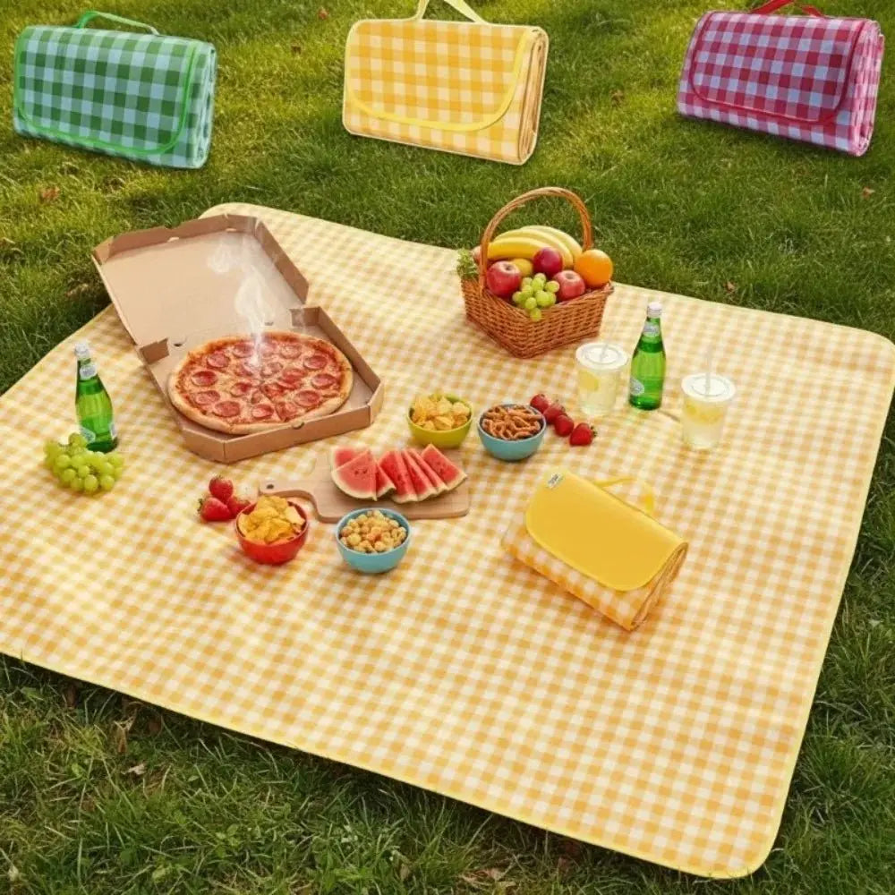 Outdoor Picnic Mat Waterproof Moisture-Proof Camping Ground Mat Thickened Picnic Blanket for Outdoor Activities and Grass Land - Velvet Haven