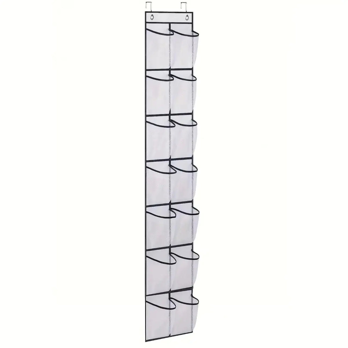 Over The Door Shoe Rack With12/14/24/28/35/40 Large Mesh Pockets Hanging Shoe Organizer For Closet Hanging Shoe Rack Holder - Velvet Haven