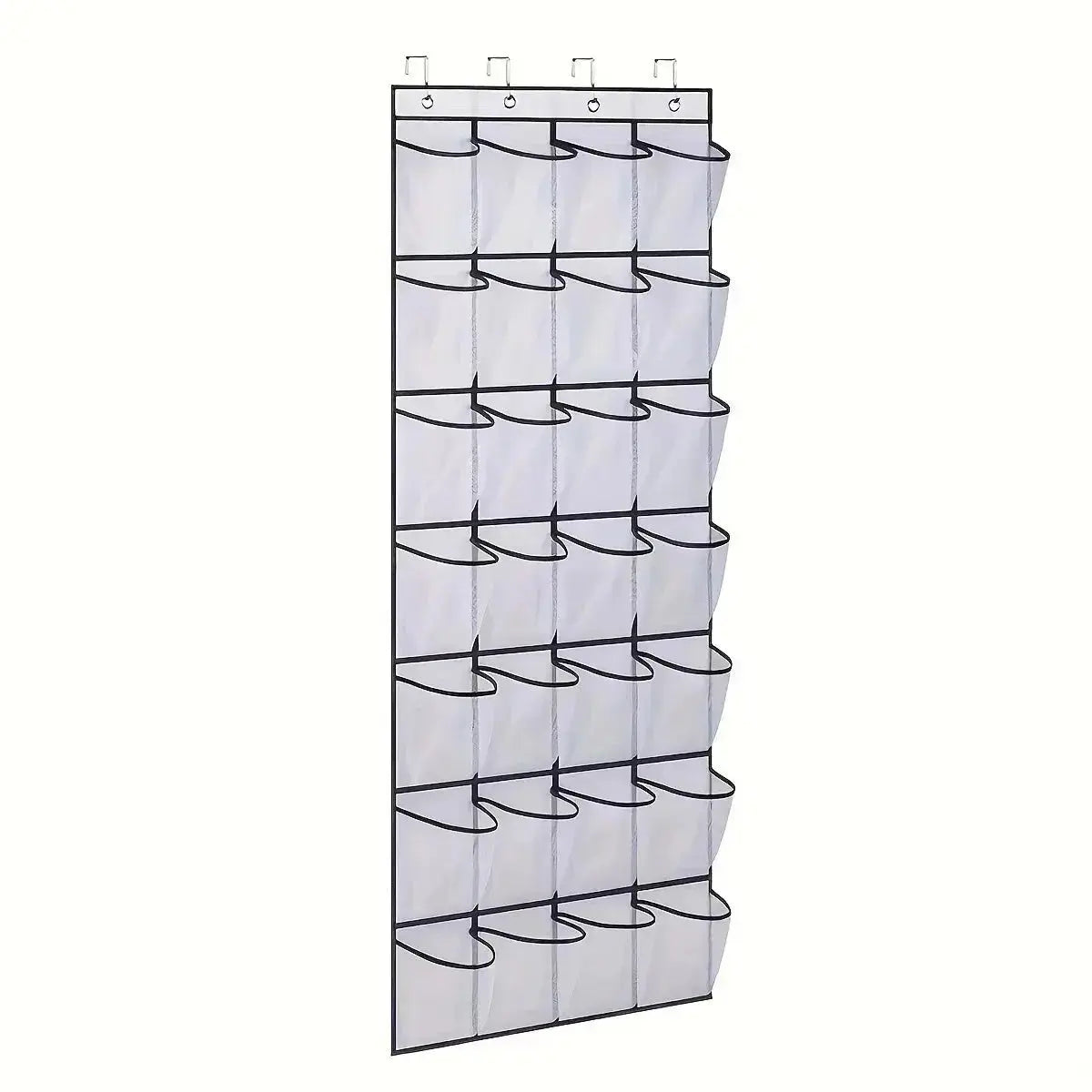 Over The Door Shoe Rack With12/14/24/28/35/40 Large Mesh Pockets Hanging Shoe Organizer For Closet Hanging Shoe Rack Holder - Velvet Haven