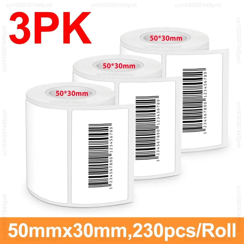 P50 Mini Portable Thermal Label Printer Similar as B1 B21 Marklife P50 E210 M110 Label Maker DIY Pattern Barcode QR Code Sticker - Velvet Haven