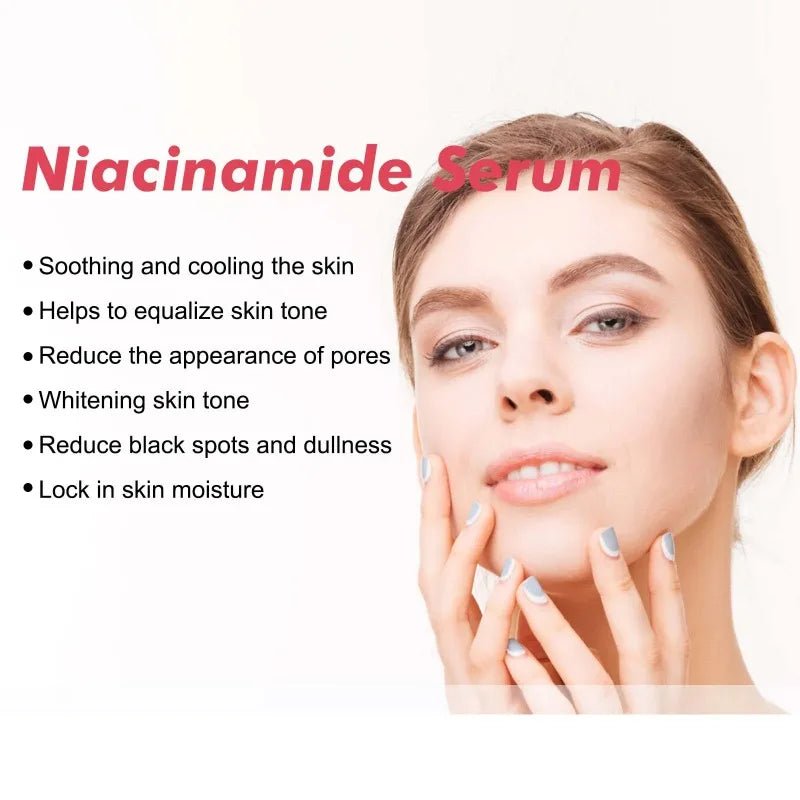 Peach Niacinamide Face Serum, 30ml - Brightening Hydration - Velvet Haven