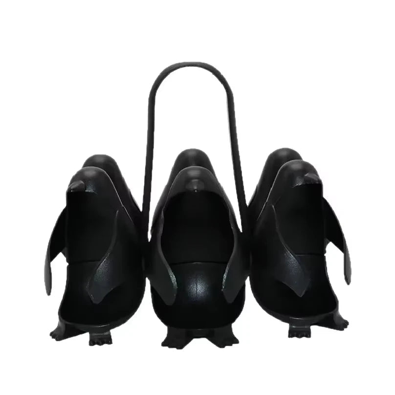 Penguin Shaped Egg Boiler Rack Plastic Egg Steamer Holder - Velvet Haven