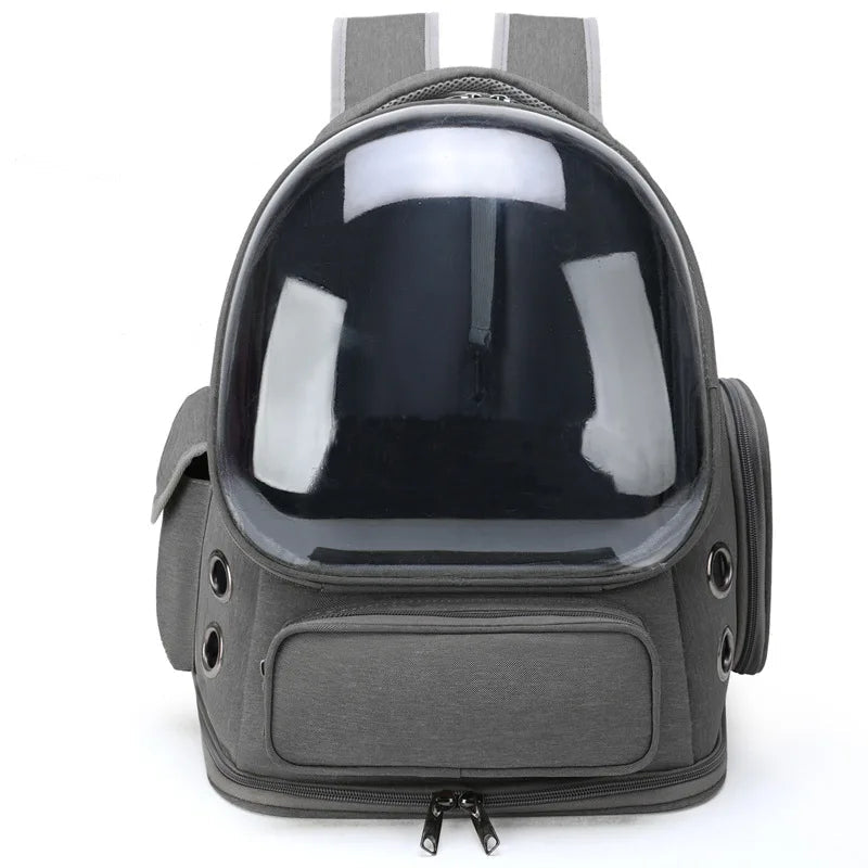 Transparent Pet Carrier Backpack for Cats & Small Dogs - Velvet Haven