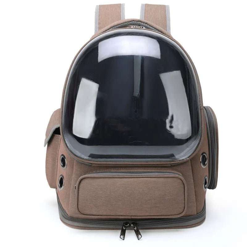 Transparent Pet Carrier Backpack for Cats & Small Dogs - Velvet Haven