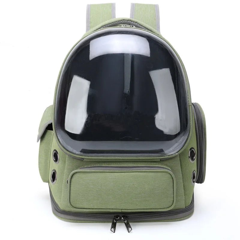 Transparent Pet Carrier Backpack for Cats & Small Dogs - Velvet Haven
