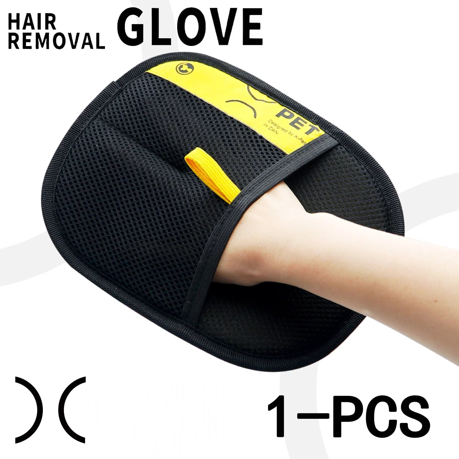 Pet Hair Remover Grooming Gloves with 2-in-1 Lint Roller – Reusable & Washable - Velvet Haven