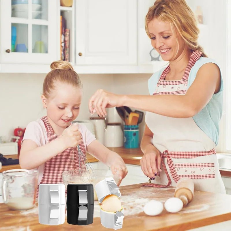 Plastic Egg Shell Opener Handheld Egg Cracker Tool - Velvet Haven