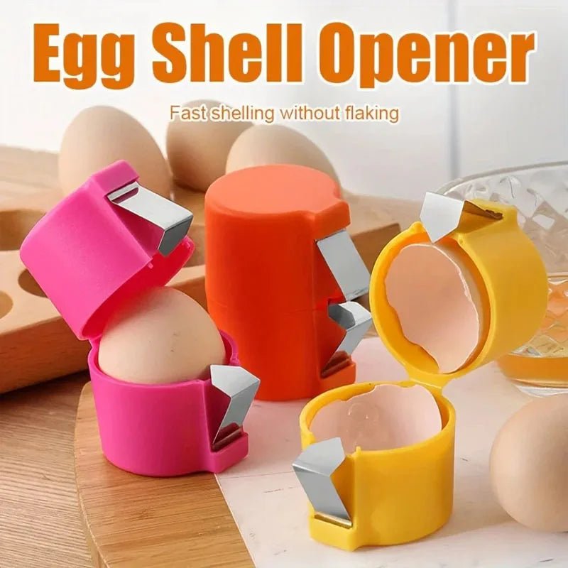 Plastic Egg Shell Opener Handheld Egg Cracker Tool - Velvet Haven