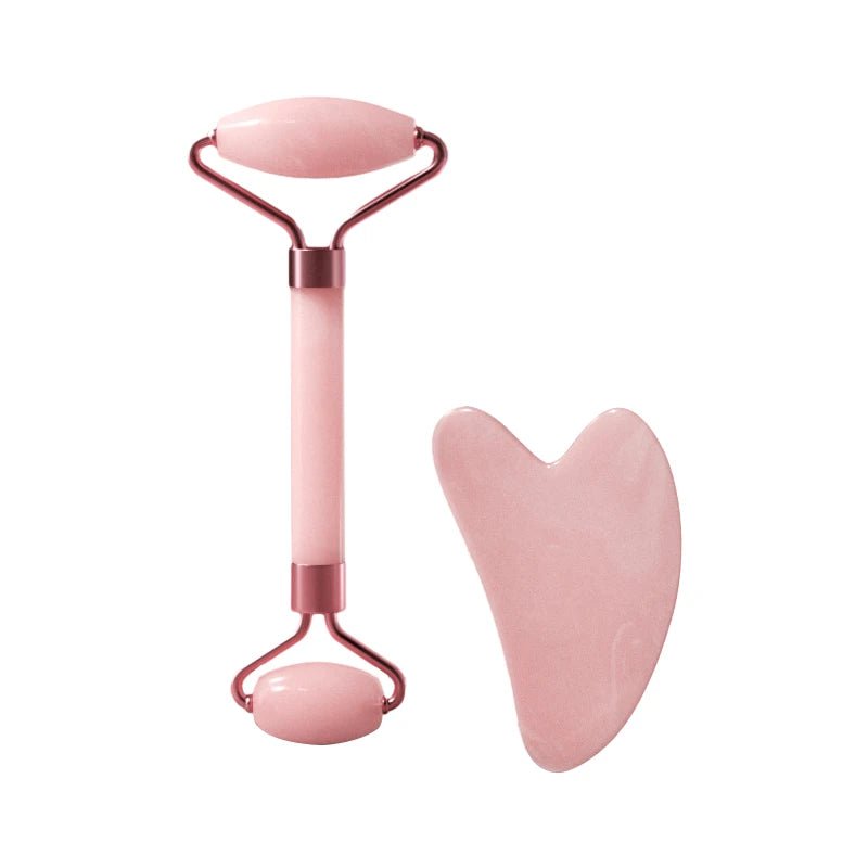 Plastic Facial Massage Roller & Scraping Board Combo - Velvet Haven