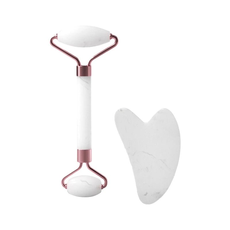 Plastic Facial Massage Roller & Scraping Board Combo - Velvet Haven