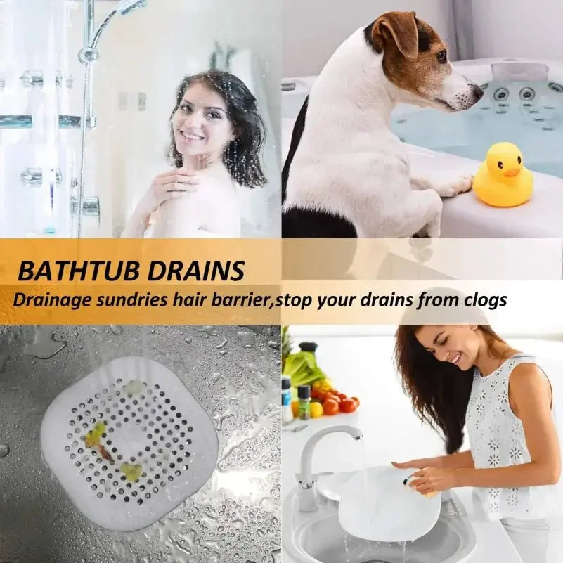 Plug Stopper Kitchen Sewer Silicone Bathroom Floor Bathtub WaterFilter Home Accessories shower drain hair catcher sink strainer - Velvet Haven