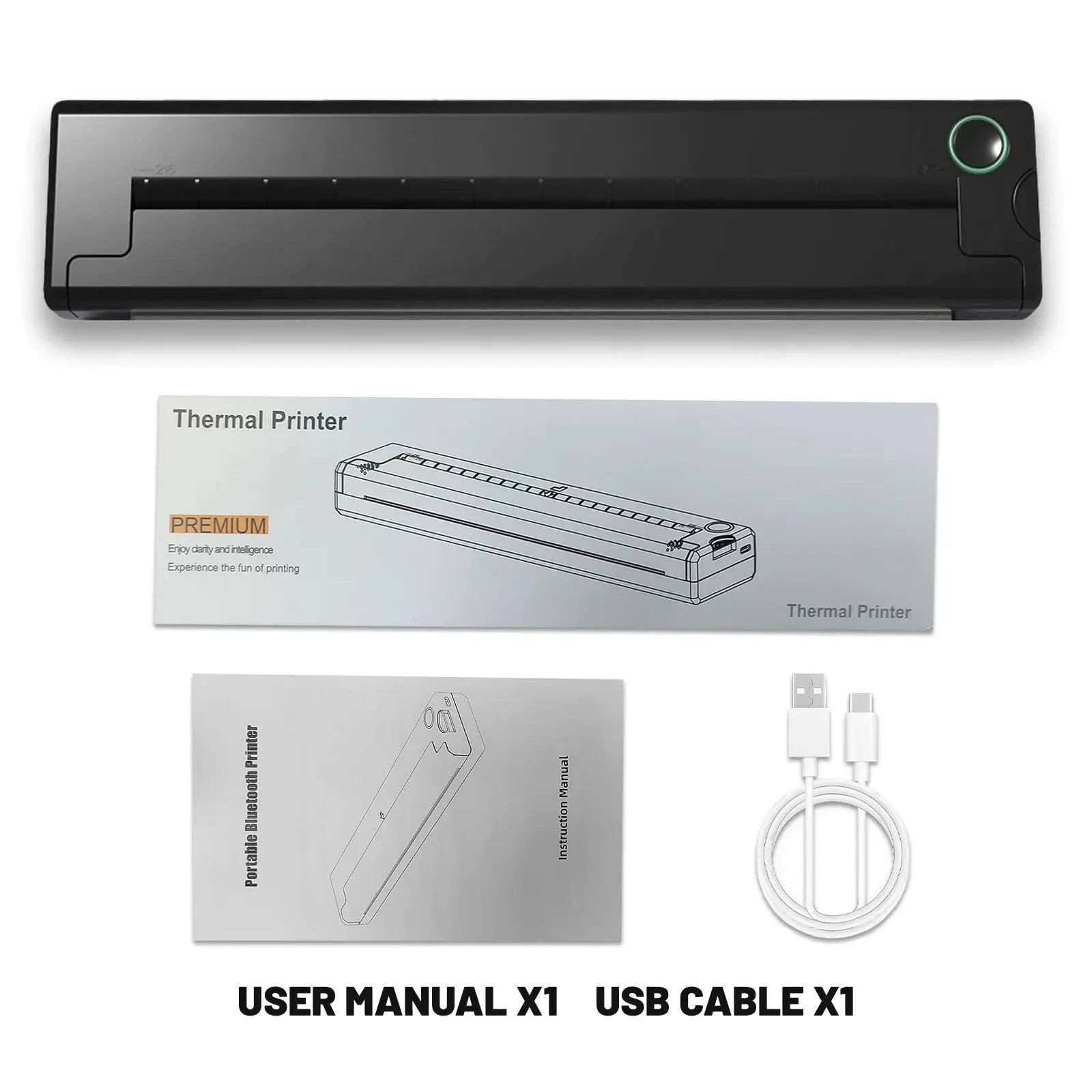 Portable A4 Thermal Printer, Wireless Bluetooth Mini Tattoo Stencil Transfer Printer, Multifunctional Tattoo & Document Printer - Velvet Haven