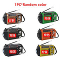 Portable Emergency Radio Solar Panel Hand Crank FM AM SW Radios Receiver Wireless Bluetooth Speaker with Flashlight Reading Lamp - Velvet Haven