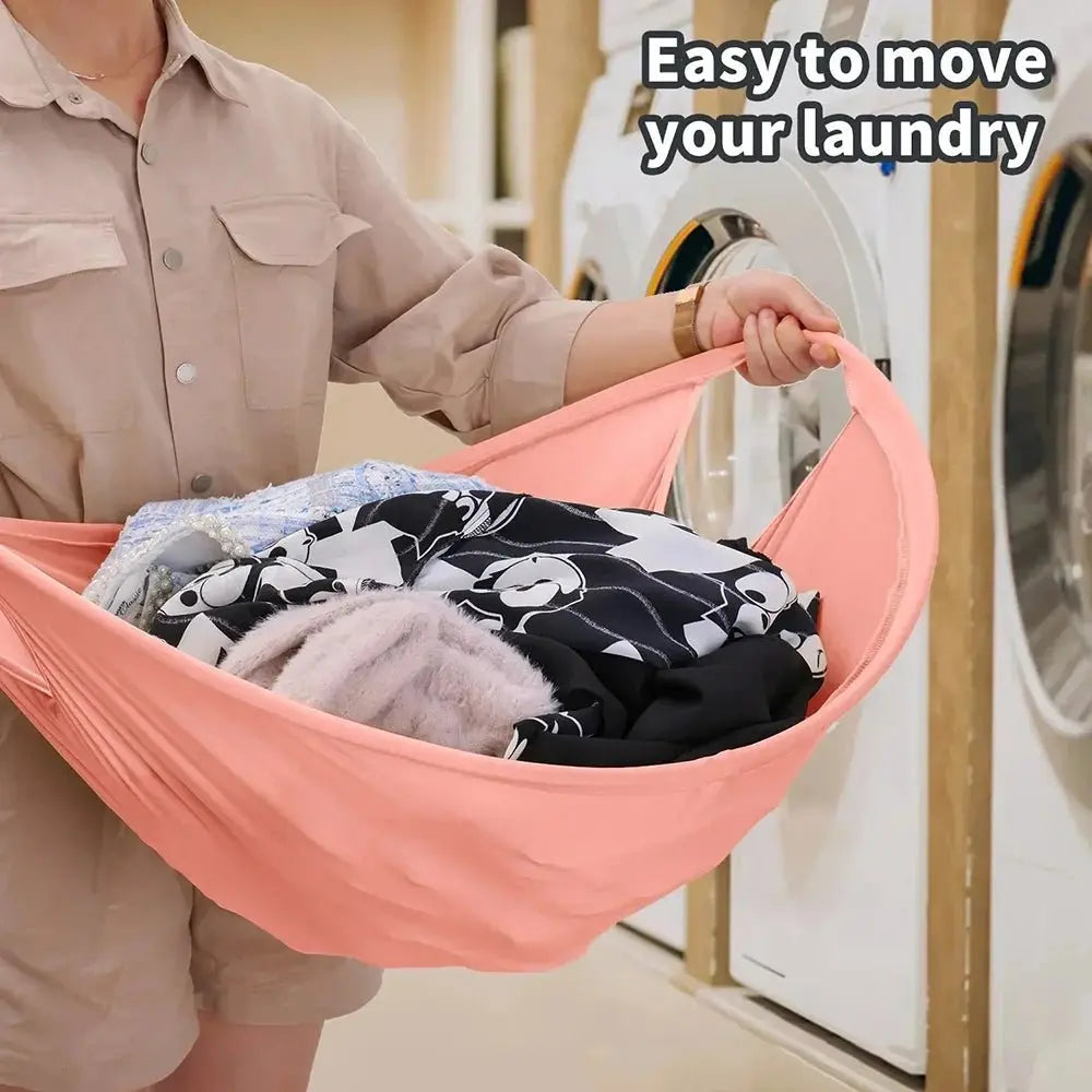 Portable Foldable Dirty Clothes Basket Storage Basket Laundry Hamper Basket Pop up Laundry Storage Basket - Velvet Haven