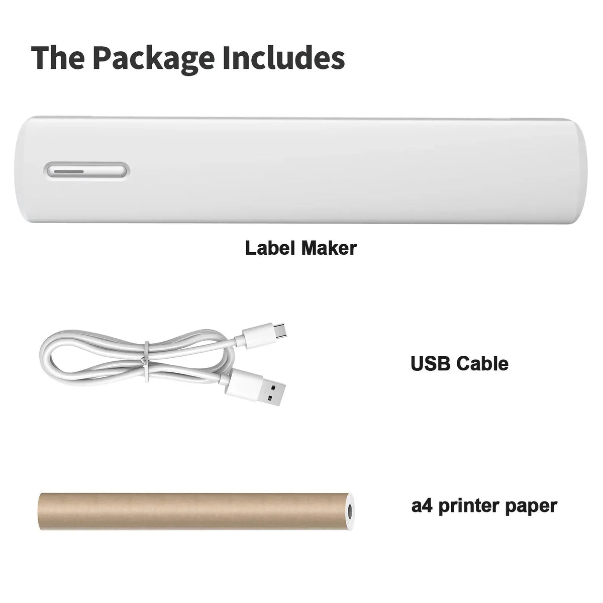 Portable Printer Wireless Inkless Thermal A4 C80 300DPI US-letter Mobile Printer Support Android iOS for Travel Work Home - Velvet Haven