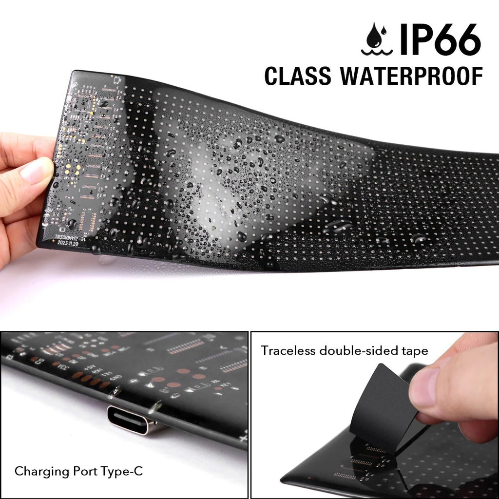 Programmable RGB LED Matrix Pixel Sign for Car & Shop - Velvet Haven