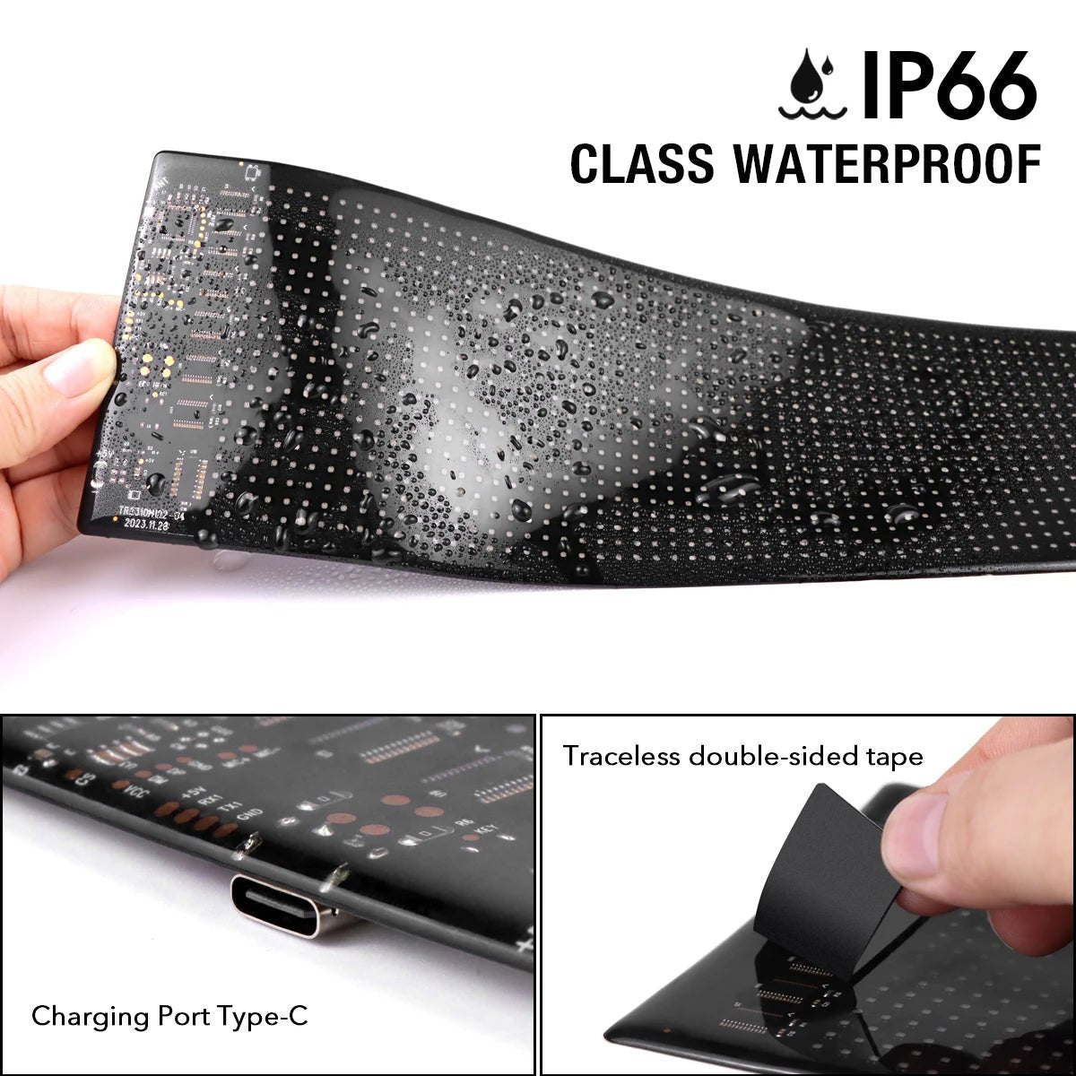 Programmable RGB LED Matrix Pixel Sign for Car & Shop - Velvet Haven