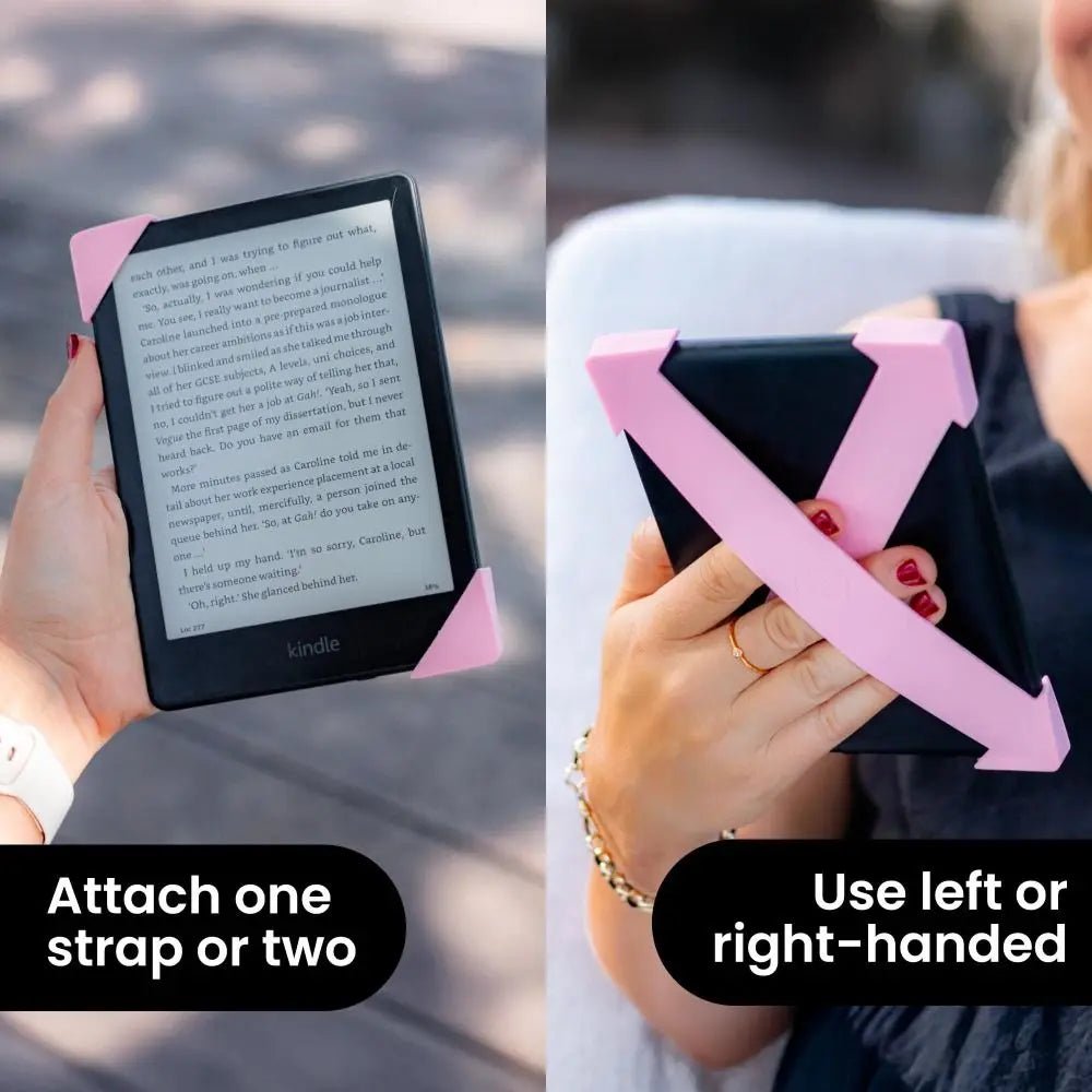PU Leather E-Reader Hand Strap for 6-7 Inch Kindle, Kobo & Tolino - Velvet Haven