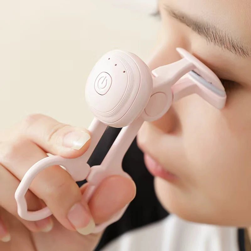 Rechargeable Heated Eyelash Curler for Long-Lasting Lift - Velvet Haven