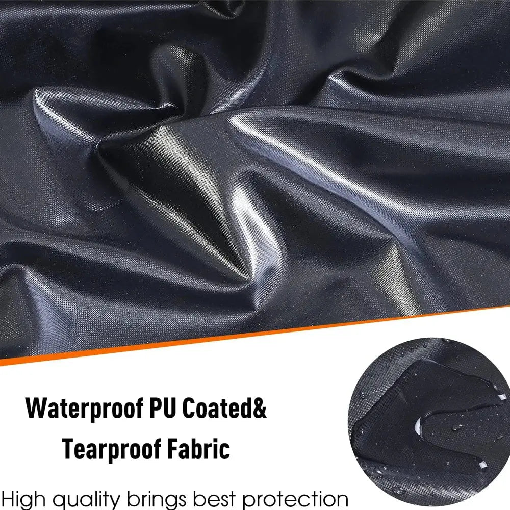 Rectangular Patio Furniture Covers Heavy Duty Table and Chairs Cover,Anti-Fading Outdoor Waterproof 420D Furniture Cover 222Size - Velvet Haven