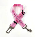 Reflective Adjustable Dog Car Seat Belt - Nylon Bungee Strap - Velvet Haven