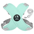 Reflective Dog Vest Harness Leash Set Soft Adjustable No Pull Pet Puppy Chest Strap for Small Medium Dogs Cats Pug Daily Walking - Velvet Haven