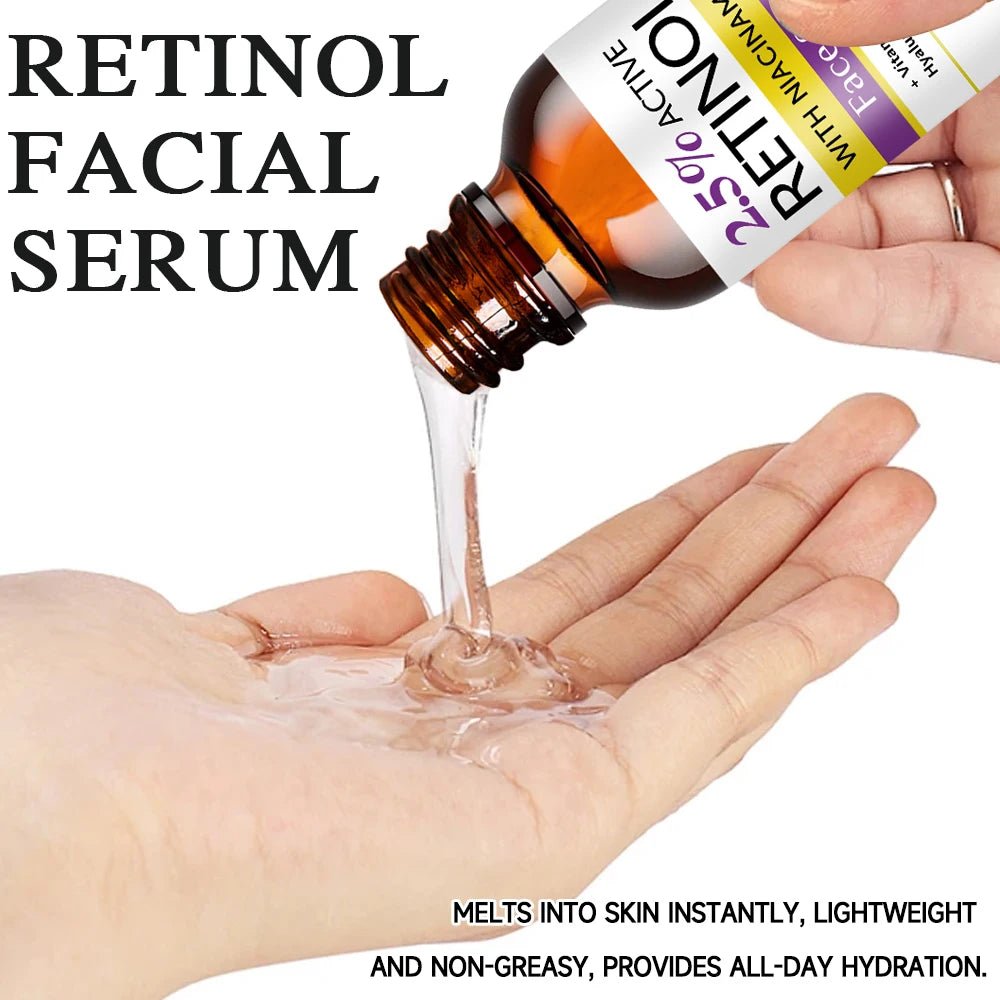 Retinal Face Serum With Niacinamide Vitamin C/E, Hyaluronic Acid & Collagen Softens Skin, Brightening & Radiance Boost - Velvet Haven