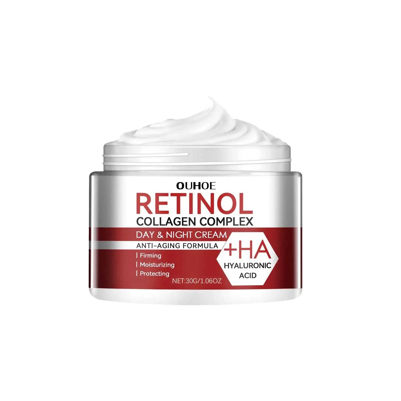 Retinol Collagen Face cream Complex Day Night Cream Hyaluronic acid Reduce fine lines dark circles moisturize firm pores - Velvet Haven